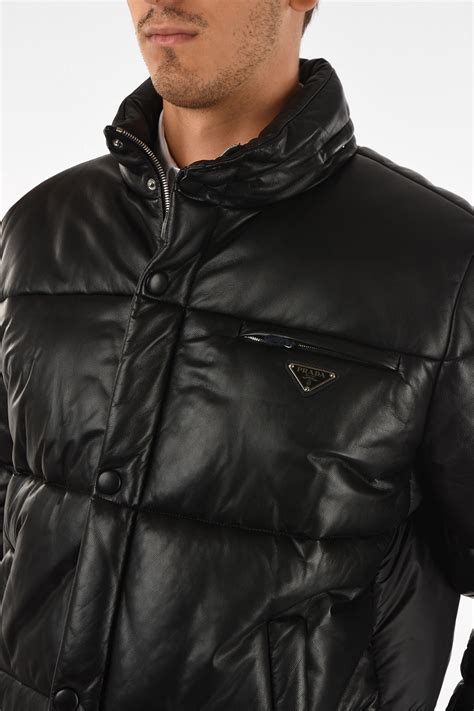 prada jacket mens grey|Prada puffer jacket men's.